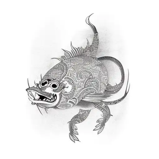 Skate tattoo design idea