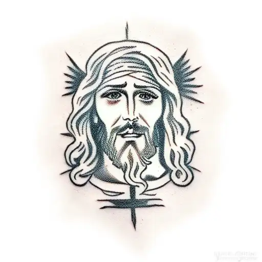 101 Beautiful Jesus Tattoos for Men [2024 Inspiration Guide] | Jesus tattoo,  Jesus tattoo design, Portrait tattoo