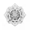 Create a geometric tattoo sketch that contains these particular symbols from the Korean Boyband BTS or Bangtan Seonyonda tattoo design idea