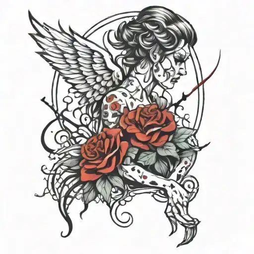betrayal pain coldness relationship   tattoo design idea