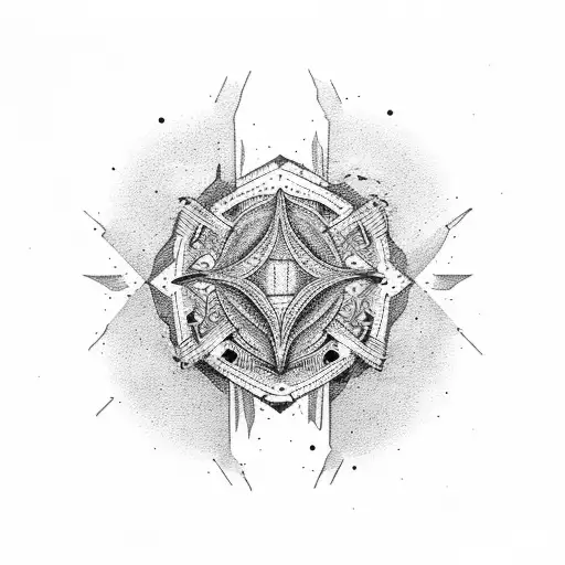 controlled insanity tattoo design idea