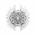 controlled insanity tattoo design idea