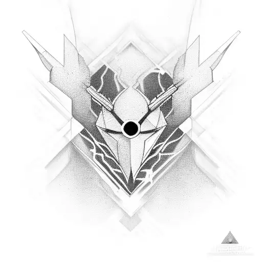 Quasar tattoo design idea