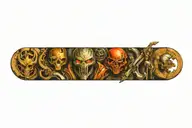 doom war tattoo design idea