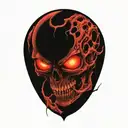 horror tattoo design idea