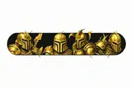 spartan tattoo design idea