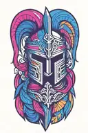 spartan warrior tattoo design idea