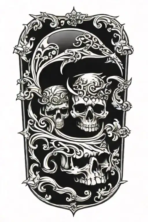 redline racing tattoo design idea