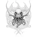 cthulhu  tattoo design idea