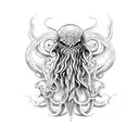 cthulhu  tattoo design idea
