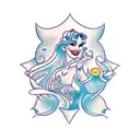 disney princess' bdsm tattoo design idea
