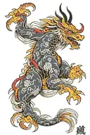 Kirin tattoo design idea