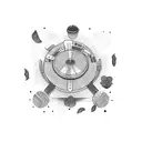 mixing console tattoo design idea