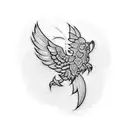 mixing console tattoo design idea