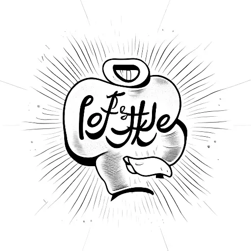 faith, hope, love tattoo design idea