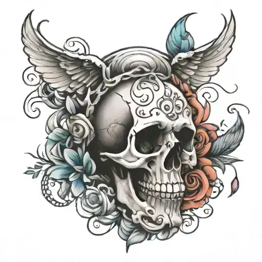 tattoo in the inner bicep saying a name, but the name should be the skin and the tattoo should be around the wname tattoo design idea