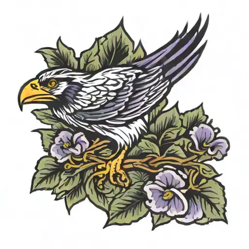 Baltimore Ravens tattoo design idea