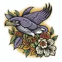 Baltimore Ravens tattoo design idea
