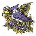 Baltimore Ravens tattoo design idea