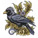 Baltimore Ravens tattoo design idea