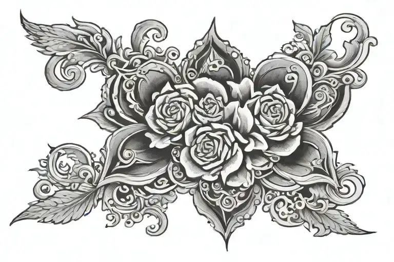 1976 tattoo design idea