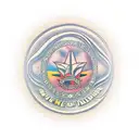 A wax seal with "ADHD" written in it tattoo design idea