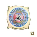 A wax seal with "ADHD" written in it tattoo design idea