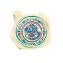 A wax seal with "ADHD" written in it tattoo design idea