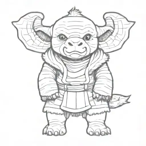 appa from the last airbender tattoo design idea