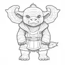 appa from the last airbender tattoo design idea