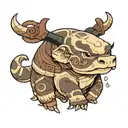 appa from te last airbender tattoo design idea