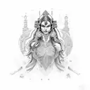 Hera tattoo design idea