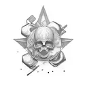 sibis pacem parabellum chef  tattoo design idea