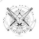 DnB and waveform 174Bpm. tattoo design idea