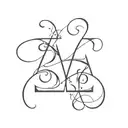 generate a otf tattoo the same as in the photo above each letter 3 numbers 2004 1974 1970 and under the letters cross tattoo design idea