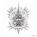 brazilian indigenous tattoo design idea