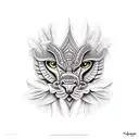 brazilian indigenous tattoo design idea