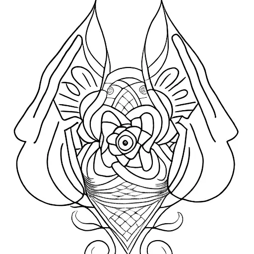 small line work tattoo tattoo design idea