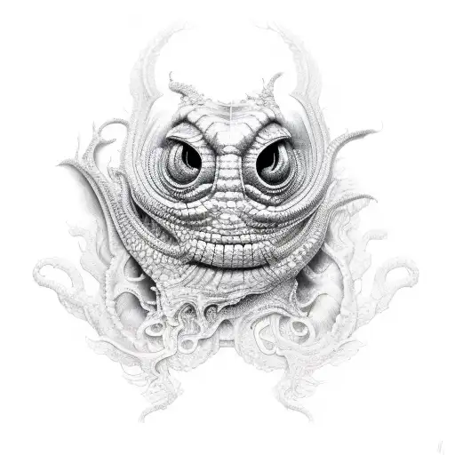 basilisk tattoo design idea