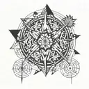 symbolism for cycle breaker tattoo design idea