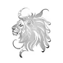 sri lankan lion flag tattoo design idea