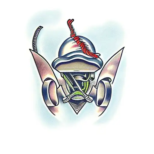 lawnmower tattoo design idea