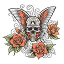 lung cancer mom   tattoo design idea