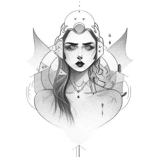 User I want a symbol which could show the meaning of women life freedom she is someone who is growing from grif and can  tattoo design idea