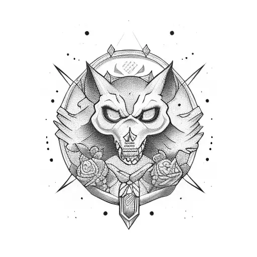 Candy brands tattoo design idea