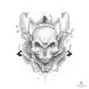 Candy brands tattoo design idea