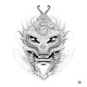 alebrije tattoo design idea