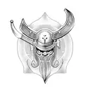 viking axe tattoo design idea