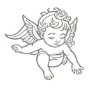 cherub tattoo design idea
