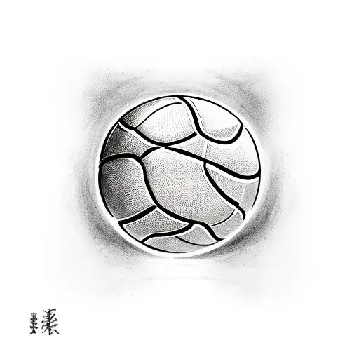Combine elements of basketball and self-knowledge in a tattoo design tattoo design idea